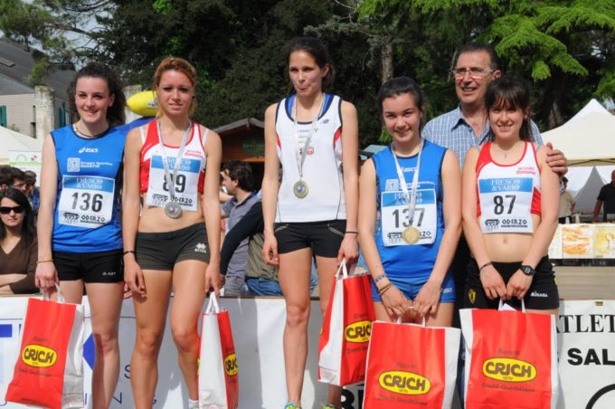 Sterzinger Läuferinnen in Oderzo (Treviso) am 1. Mai  erfolgreich