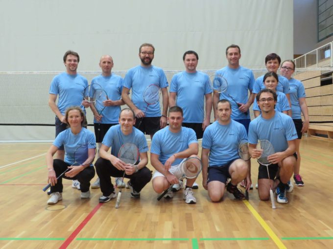 Der neue einheitliche „look“ der Sektion Badminton