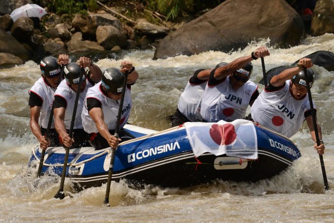 11. Rafting Weltmeisterschaft mit Sterzinger Beteiligung auf West Java begonnen