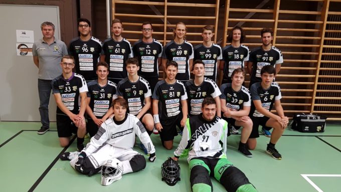 Platz 8 für unser Floorballteam beim Alps Open 7 in Innsbruck