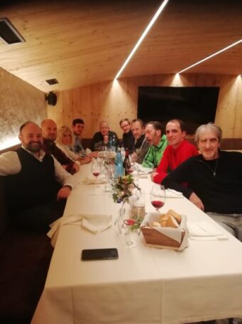 Weihnachtsfeier im Amateursportverein Sterzing beim Hotel Mondschein