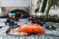 Italienmeisterschaft in der klassischen Abfahrt am 28. und 29. Oktober 2023 unterhalb der „Marmora Wasserfälle“ in Umbrien – der ASV Sterzing Volksbank schlägt sich gut