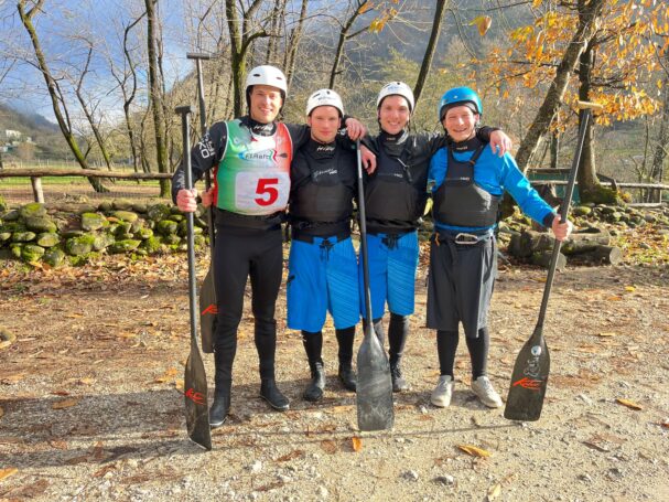 Rafting „Italien Cup“ Slalom und Abfahrt im toskanischen Bagni di Lucca – Der ASV Sterzing Volksbank trumpft groß auf