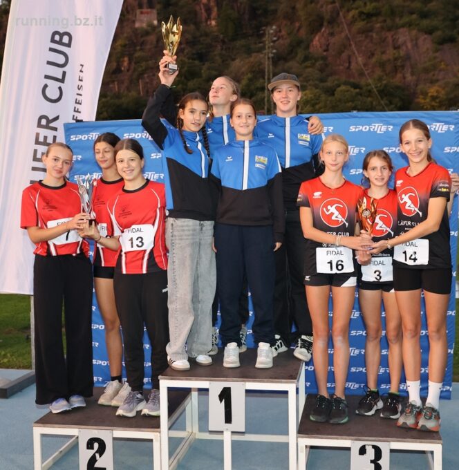 Großartige Leistungen der Schüler*innen A und B sowie der Jugend des ASV Sterzing Volksbank im Jahr 2025